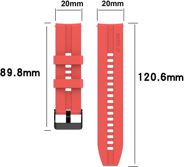 Immagine prodotto Cadorabo Bracciale per smartwatch (20 mm, Silicone)