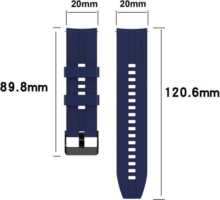 Immagine prodotto Cadorabo Bracciale per smartwatch (20 mm, Silicone)