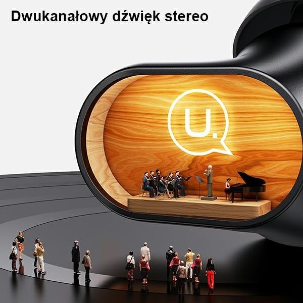 Produktbild Usams Słuchawki Bluetooth 5.1 TWS BH series bezprzewodowe czerwony/red BHUBH03 (ANC, 5 h, Kabellos)
