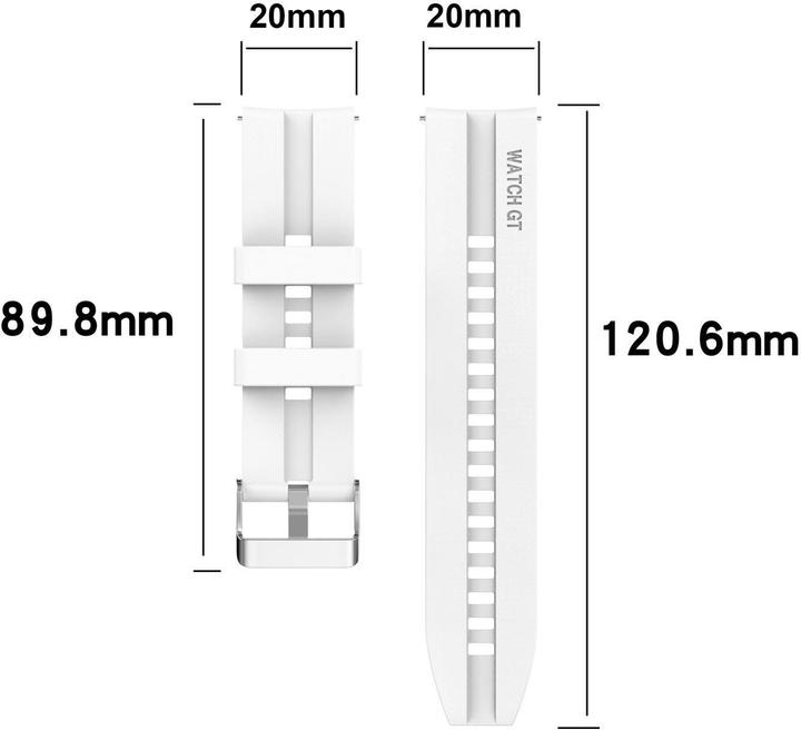 Immagine prodotto Cadorabo Bracciale per smartwatch (20 mm, Silicone)