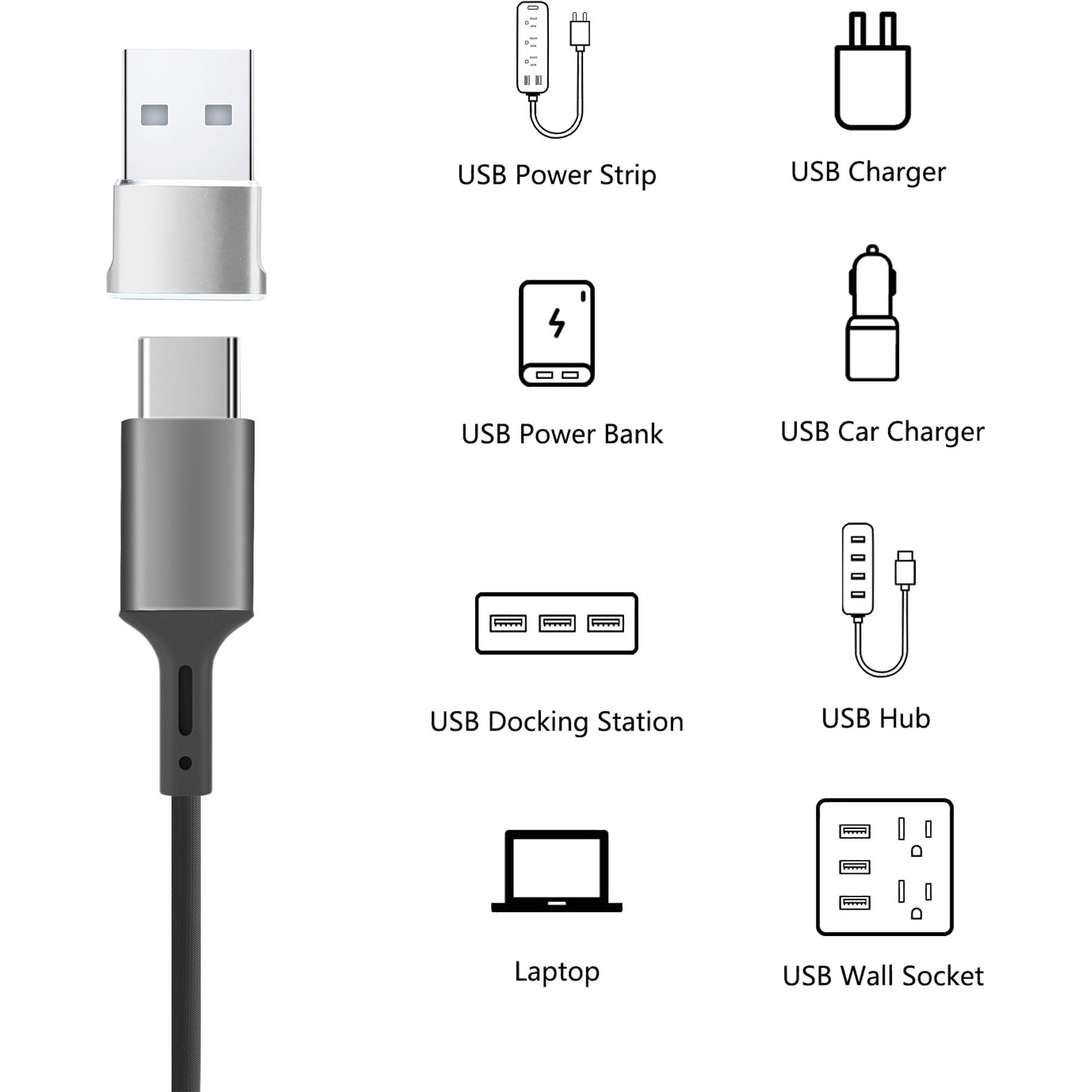 Thumbnail - Cadorabo USB C auf USB Adapter (0.01 m), USB Kabel