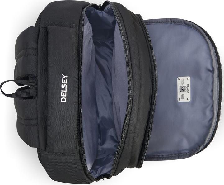 Immagine prodotto Delsey PARIS Vrije tijd rugzak Rugzak met laptopvak Element Backpacks Aviator 29L Black Zwart (29 l)
