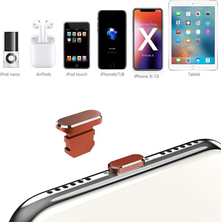 Immagine prodotto Cadorabo Tappi antipolvere per Iphone (Film adesivo)