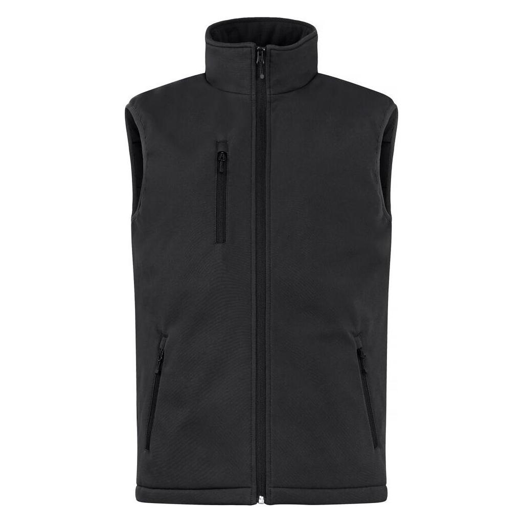 Clique, Herren, Westen, Padded Softshell Vest, Schwarz, (4XL)