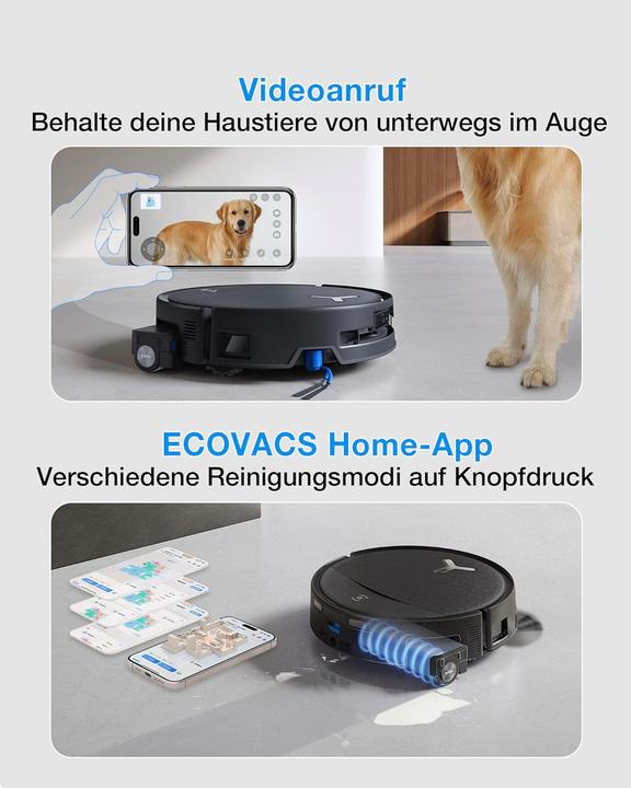 Produktbild Ecovacs Deebot T80S (24800 Pa, Wischtuch)