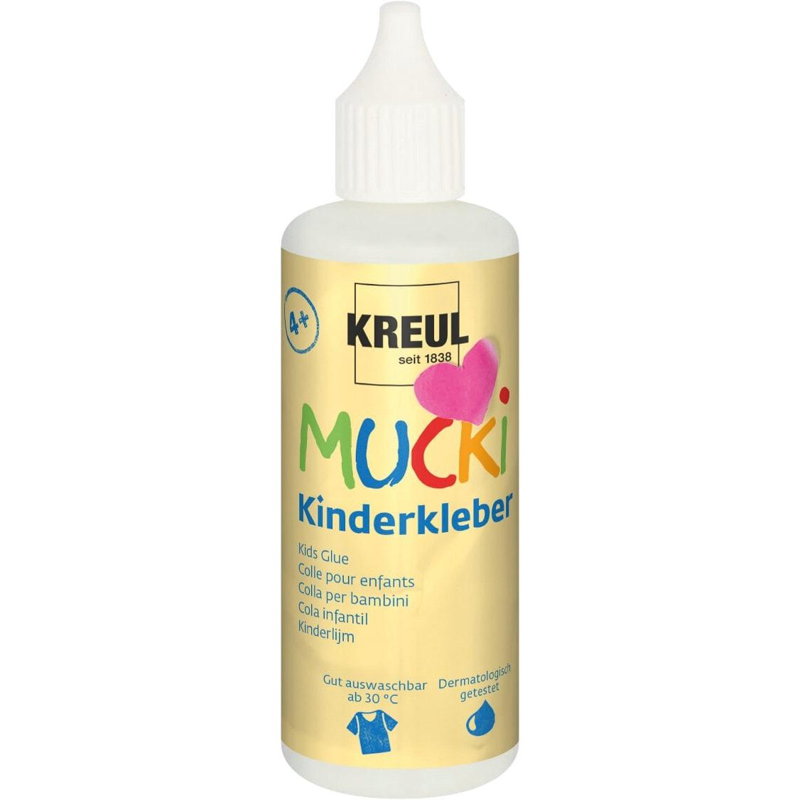 Mucki, Klebstoff, Kinderkleber (100 g, 80 ml)
