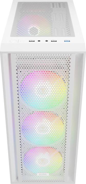 Immagine prodotto Gamdias Boitier Moyen Tour ATX Aura GC2 Elite aRGB avec panneau vitré (Blanc) (ATX)