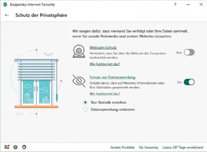 Produktbild Kaspersky Internet Security (1 User, 12 Monate)