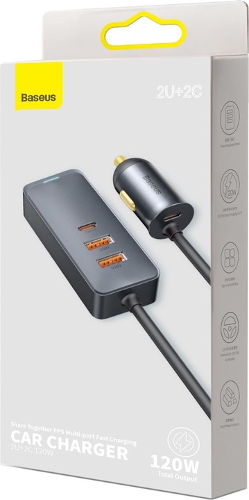 Actual product image Baseus Car Charger