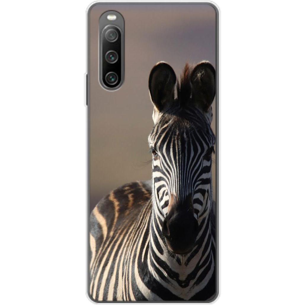 König Design Hülle Handy Schutz für Sony Xperia 10 IV Case Cover Tasche Bumper Etuis TPU Neu (Sony Xperia 10 IV), Smartp...