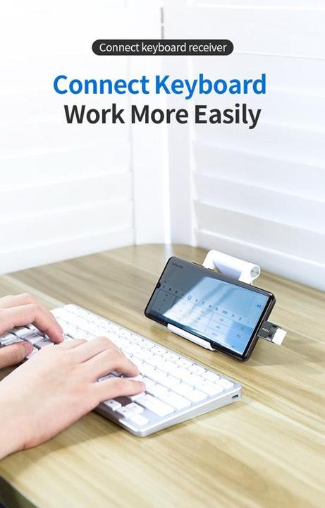 Actual product image Rock USB-C to (USB-A, 3.40 cm)