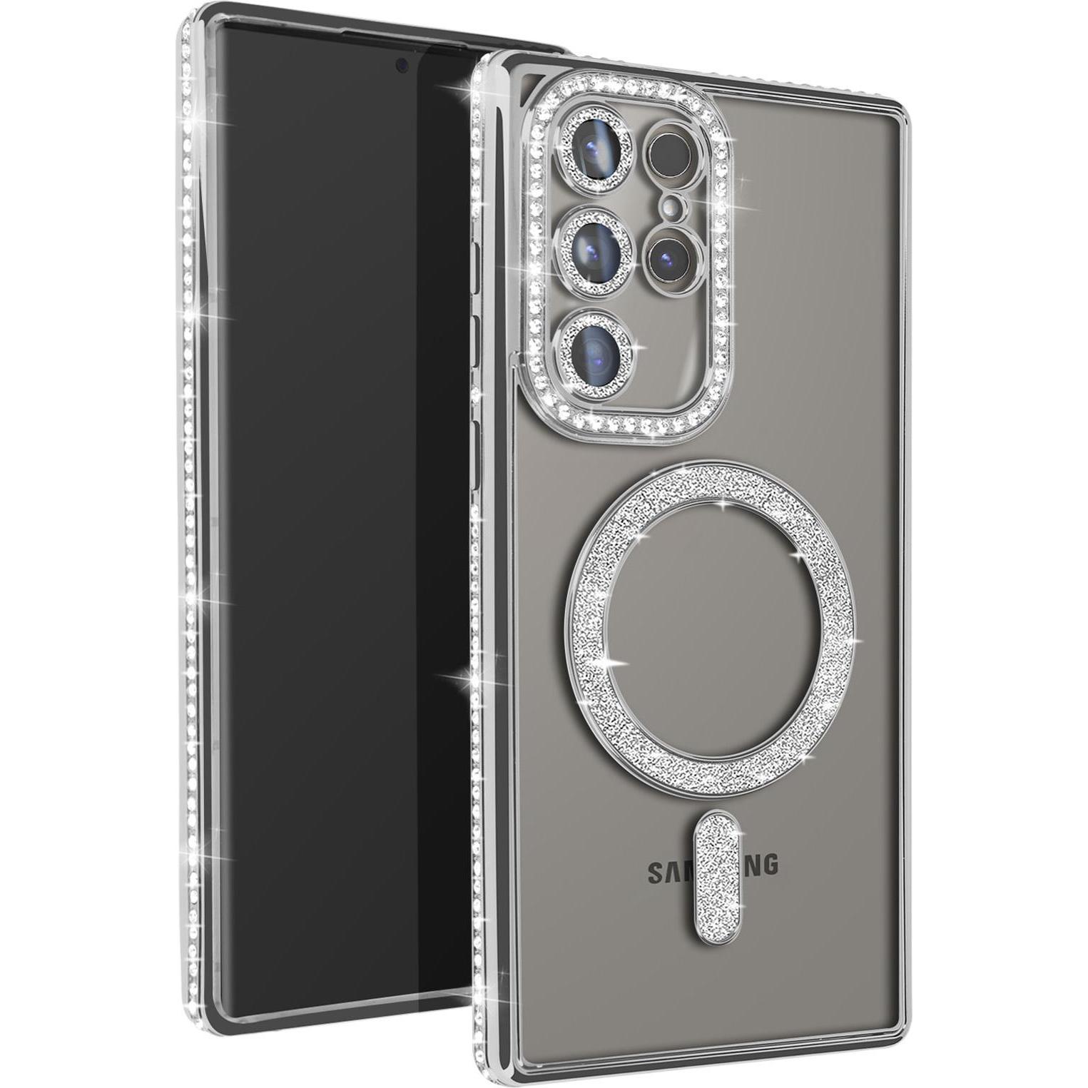 Thumbnail - Avizar Glamor Guard Case (Samsung Galaxy S24 Ultra), Smartphone Hülle, Grau