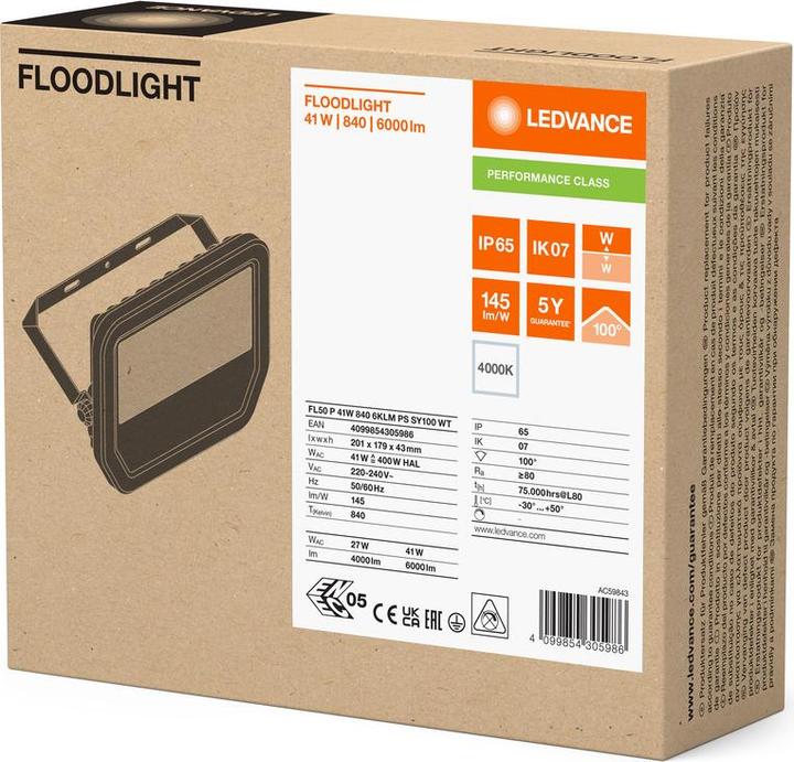 Produktbild Ledvance FL 50 P 41W 6KLM 840 (6000 lm, IP66)