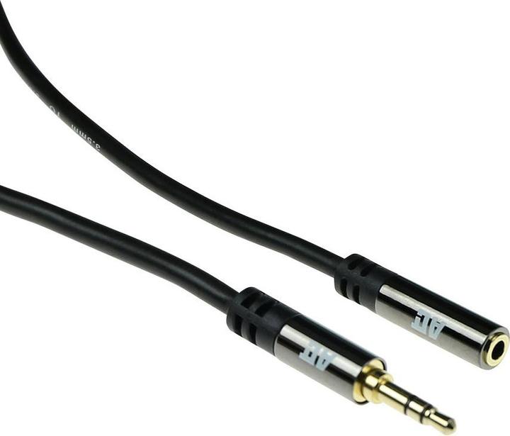 Immagine prodotto ACT 3 metri di cavo di prolunga audio di alta qualità 3.5 mm stereo jack maschio - femmina (3 m, Connettore da 3,5 mm (AUX))