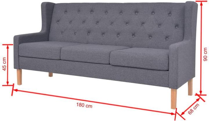 Produktbild vidaXL Sofagarnitur (Polstergruppe)