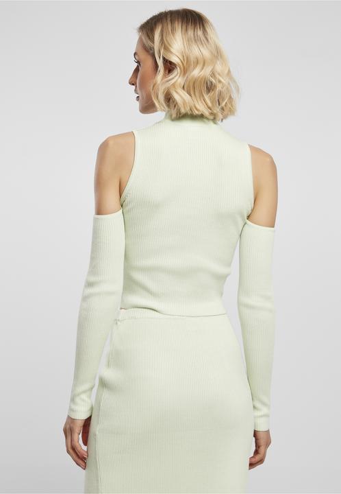 Produktbild Urban Classics Ladies Rib Knit Cut Out Sleeve Longsleeve - 17926 (3XL)