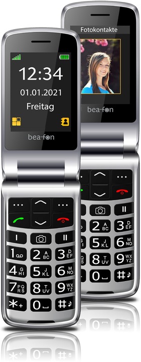 Image du produit Bea-Fon Silver Line SL645 - Téléphone portable - slot microSD (2.80", 3 Mpx, 2G)