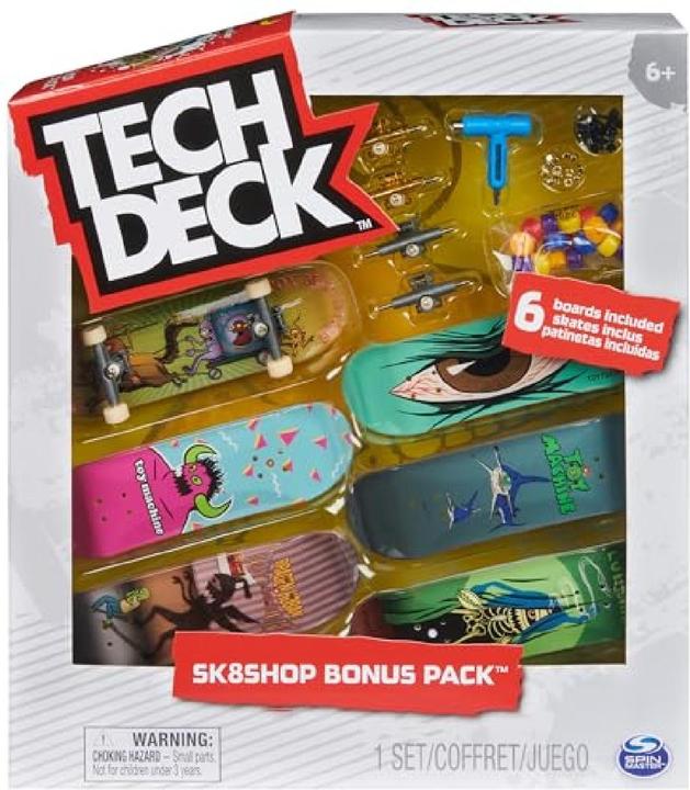 Image du produit Spin Master Tech Deck - Skate Shop Bonus Pack 6-Pack
