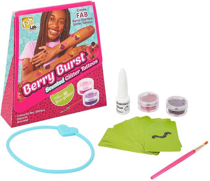 Produktbild Linex FabLab Berry Burst Glitter Tattoos with scent (30485)