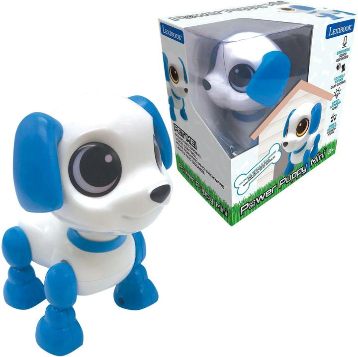 Produktbild Lexibook POWER PUPPY Mini Hunde-Roboter mit Licht und Soundeffekten, Handklatschbefehl, Wiederholungsfunktion (Multilingual)