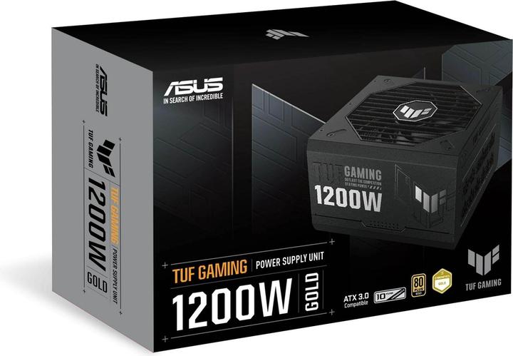 Actual product image ASUS TUF Gaming 1200W Gold Power Supply (1200 W)