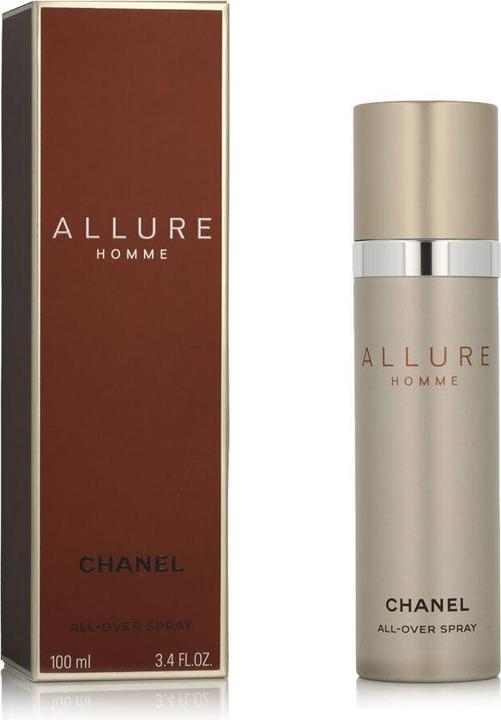 Actual product image Chanel Allure Homme All Over Spr 100 ml (100 ml, Body & hair fragrance spray, Body mist, Spicy, Woody)