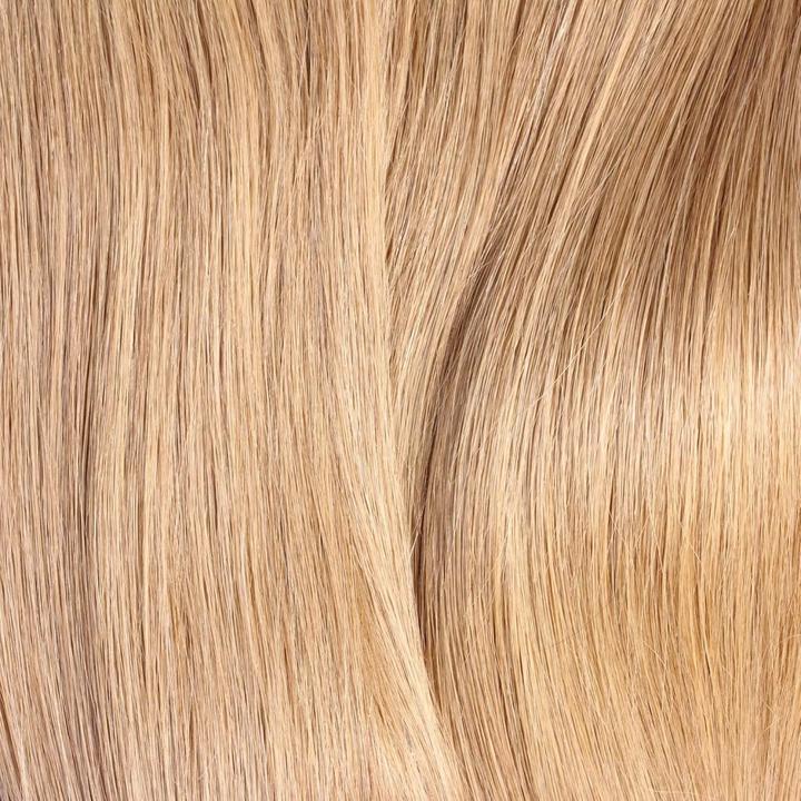 Actual product image Hair2heart 40 x tapein extensies van echt haar 50 cm 25 g strengen glad kleur 12 honingblond (12 Honing blonde, 50 cm)