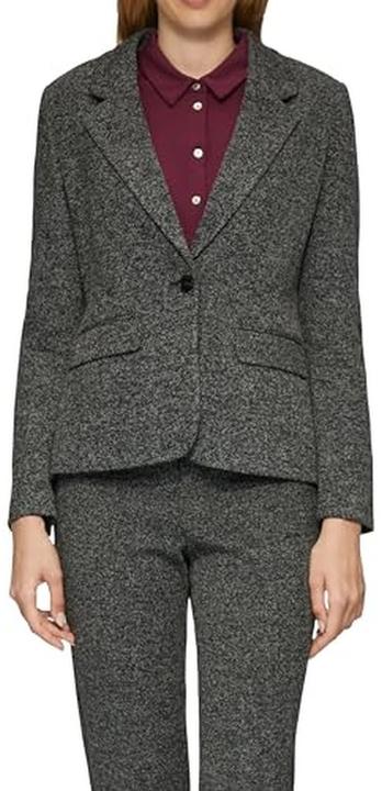Produktbild S.Oliver Indoor-Blazer Schmal geschnittener Blazer aus Interlockjersey (44)