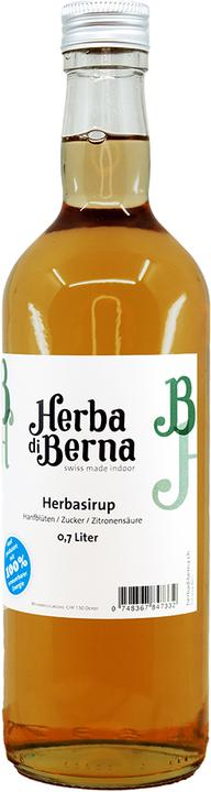 Actual product image Herba di Berna Herba syrup in the bottle 2dl (1 x 2 cl)