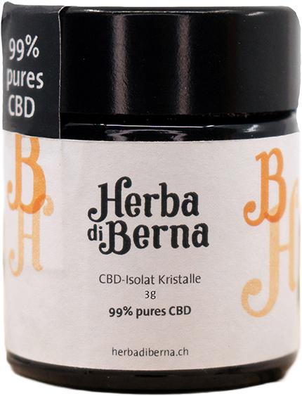 Herba di Berna CBD-Isolat Kristalle (3 g)
