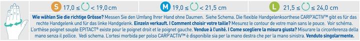Immagine prodotto Epitact Carpa Attiva Flessibile L Destra (L)