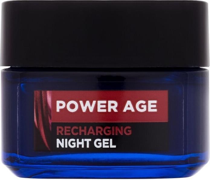 L'Oréal Paris Men Expert Power Age Recharging Night Gel (50 ml, Gesichtsgel)