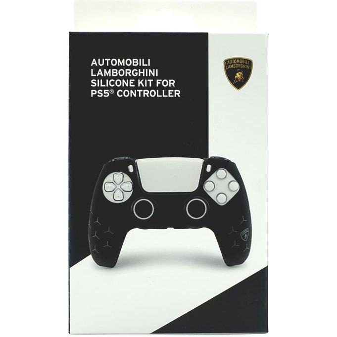 Tonino Lamborghini Lamborghini Controller Skin Gommini Neri per (PS5), Accessori per controller gaming, Nero