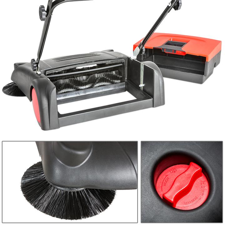 Produktbild tectake Handkehrmaschine