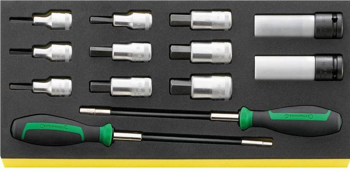 Produktbild Stahlwille TCS 54/2309K/12506 INHEX-Einsätze in TCS Einlag (10 mm, 12 mm, 14 mm, 17 mm, 19 mm, 5 mm, 6 mm, 7 mm, 8 mm)