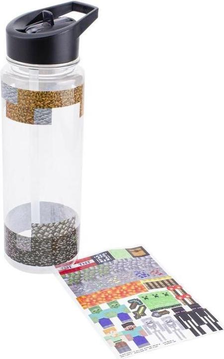 Image du produit Minecraft Bouteille d'eau et set d'autocollants
