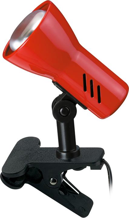 Immagine prodotto Briloner Lampada a pinza, rossa, 1xE14/40W (E14)