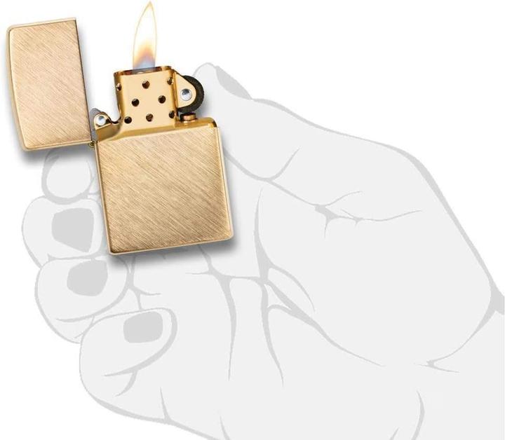 Image du produit Zippo Briquet tempête, laiton Regular