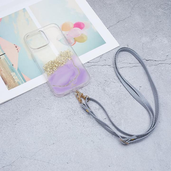 Actual product image Cover-Discount Universal imitation leather shoulder strap grey