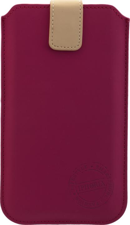 Actual product image Peter Jäckel URBAN STYLE TREND CASE size 5.7" to 6.5" Magenta, e.g. for Apple iPhone 6 Plus/ Samsung Note 4 In (Apple iPhone 6 Plus)