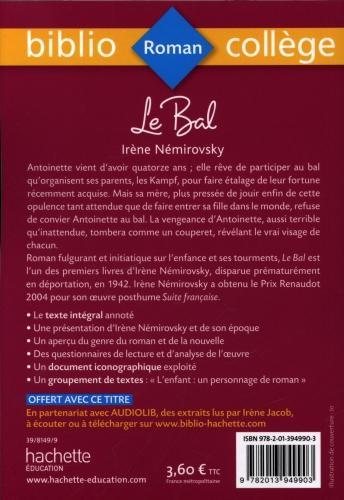Produktbild Le bal (Französisch, Némirovsky Irène, 2018)