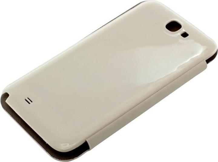 Produktbild König Design Tasche Flipcover für Samsung Galaxy Note 2 N7100 weiss (Samsung Galaxy Note 2 N7100)
