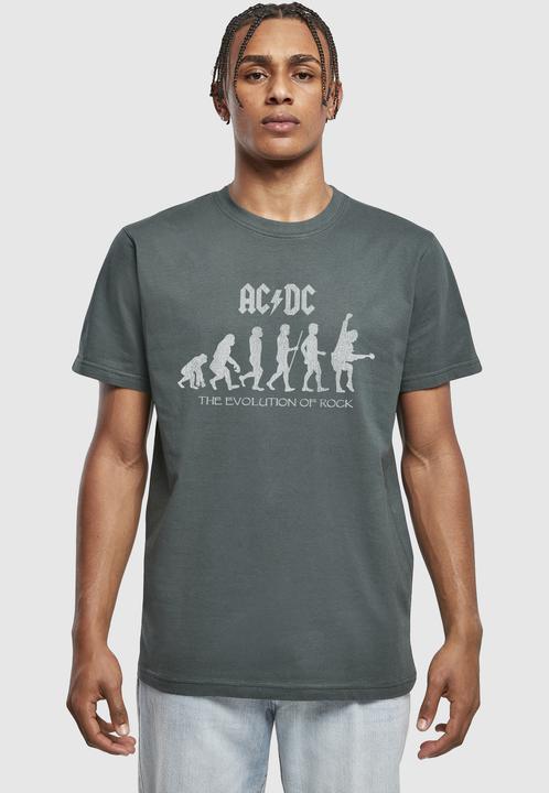Produktbild Merchcode ACDC - Evolution Of Rock T-Shirt - 165705 (S)