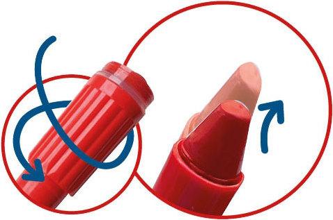 Immagine prodotto Creative kids Pastello a cera con timbro (Multicolore, 12 x)