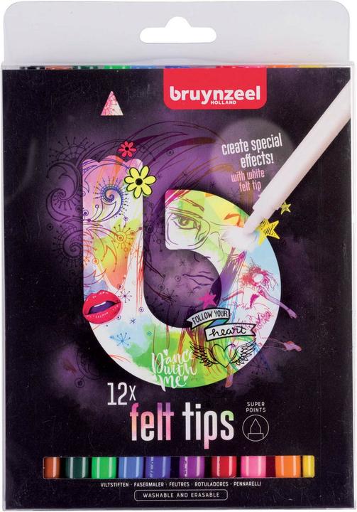 Image du produit Bruynzeel Feutres Fashion, 12p. (12x)