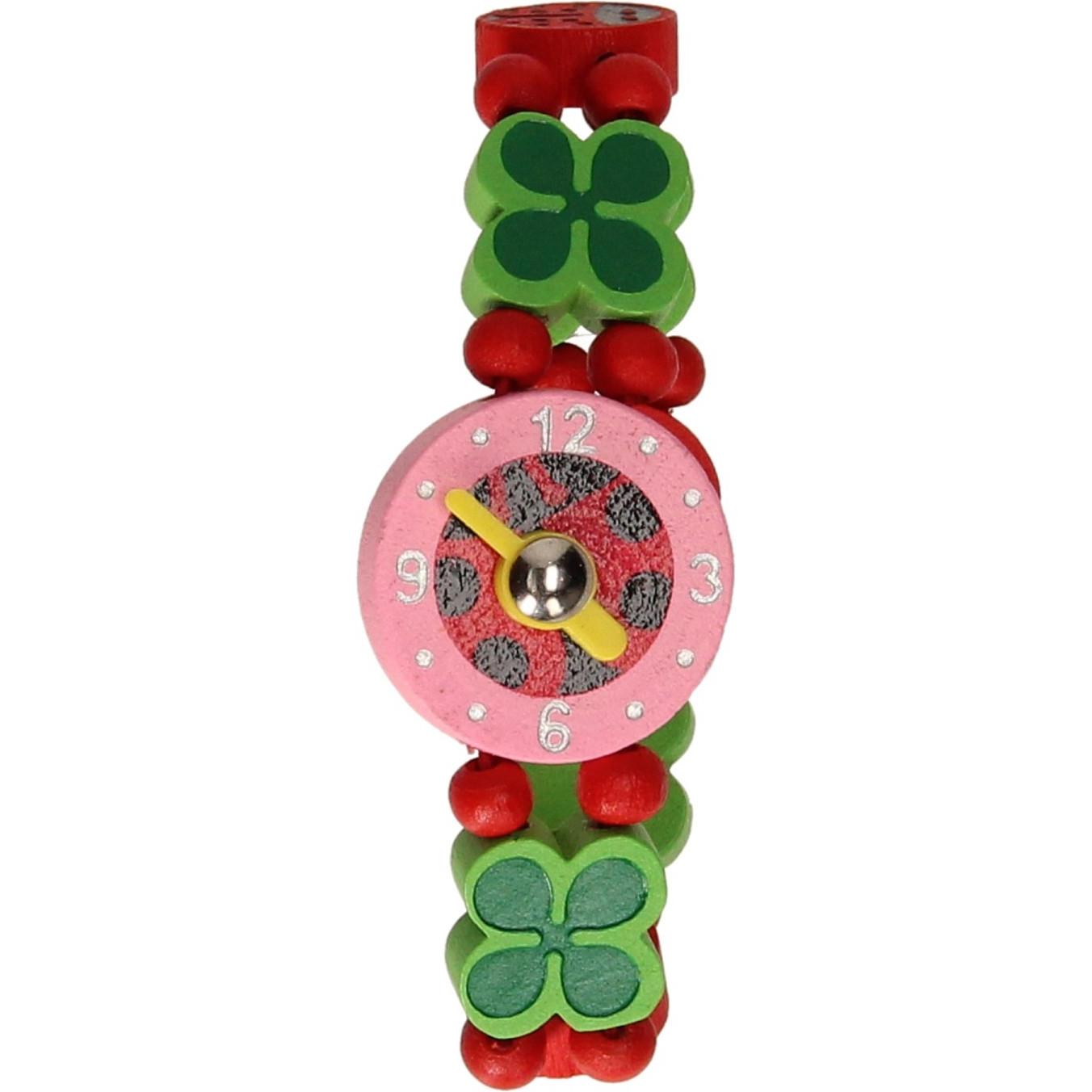 Thumbnail - Armbanduhr, Uhr Holz Marienkäfer