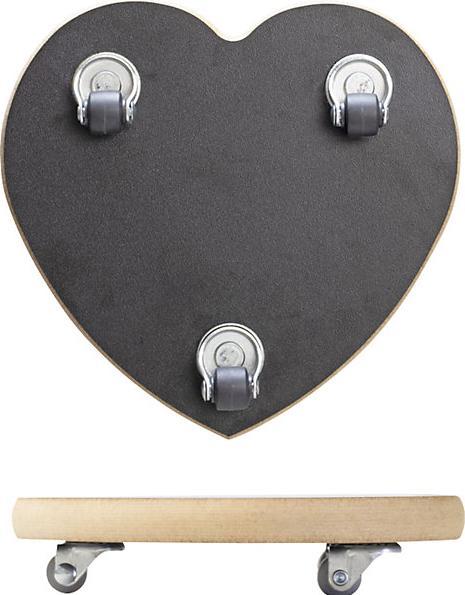 Produktbild Wagner System Pflanzenroller Wagner Ø 20 cm H 4 cm Holz für den Innenbereich schwarz
