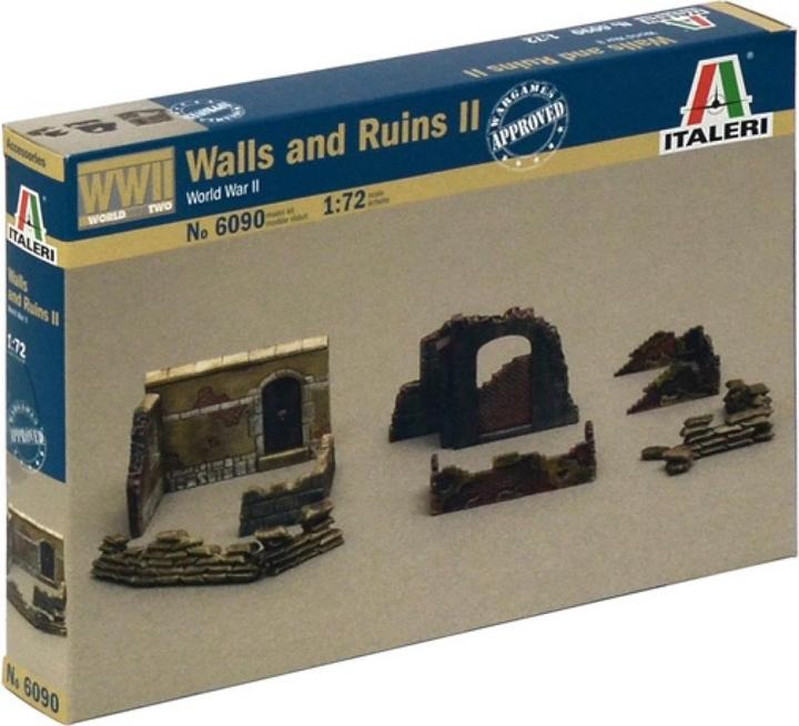 Actual product image Italeri Walls Ruins II