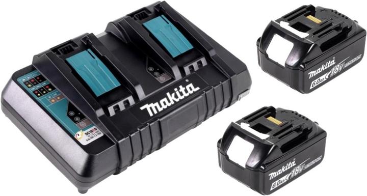 Produktbild Makita DJR 187 Akku Reciprosäge 18 V Brushless Säbelsäge + 2x 6,0 Ah Akku + Ladegerät