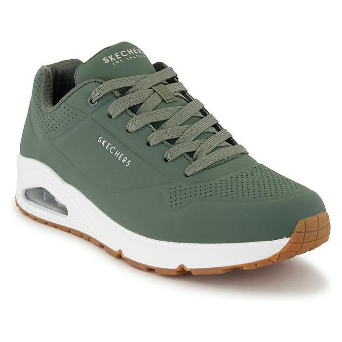 Skechers, Mannen, Sneakers, Uno, Groen, (41)